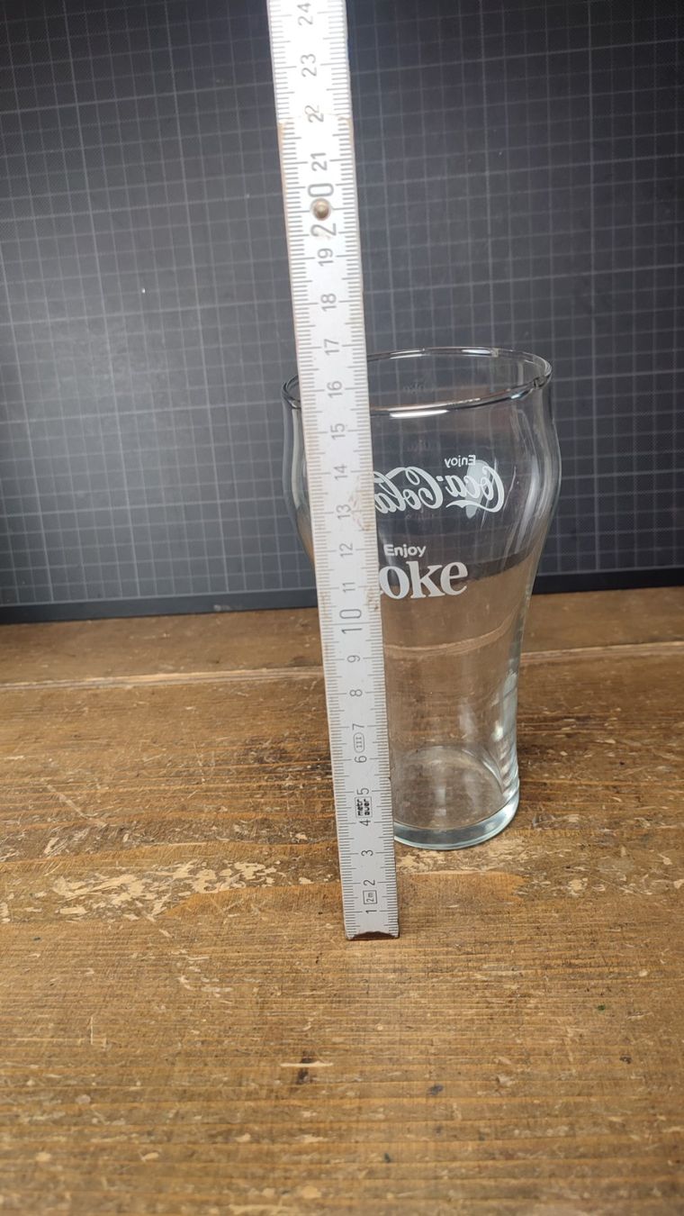 Bicchieri: Wunderschönes altes COCA-COLA Glas nr 2 – Usato da Gelterkinden venduto da MYSTOREFORYOU4460 2
