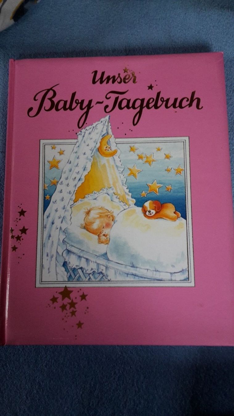 Alben: Babytagebuch rosa – Neu und originalverpackt aus Schwarzenburg von Flamingo07