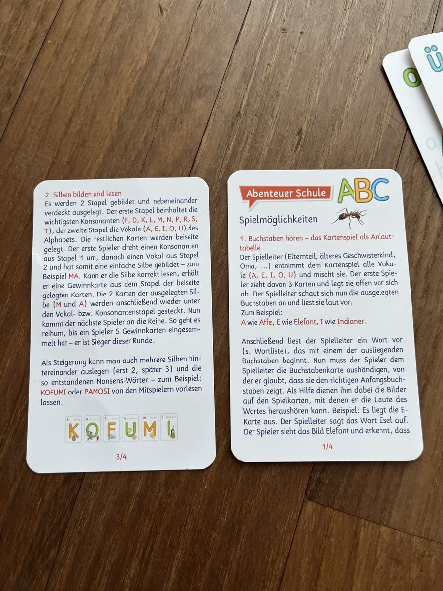 Giochi: Abenteurer Schule- ABC – Usato da Luzern venduto da Aldabema 3