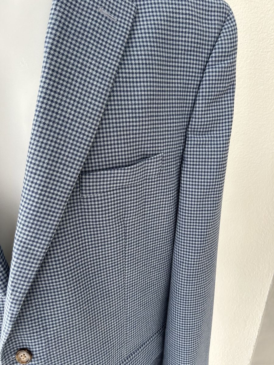 Ralph Lauren Jacken: Ralph Lauren Blazer, Men's 48L, Light Blue Check Pattern – Neu (gemäss Beschreibung) aus Saland von ele_vc96 1