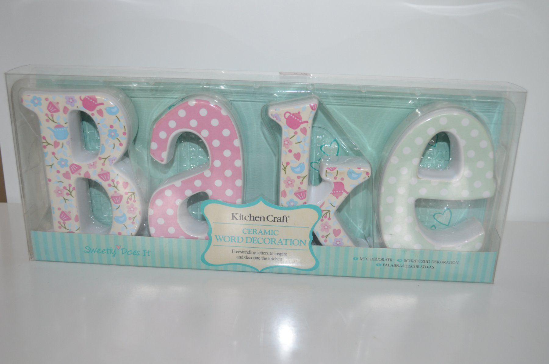 Tutte le decorazioni: Keramik - Dekoration "Bake" – Nuovo e nell'imballaggio originale da Triesen venduto da XSally