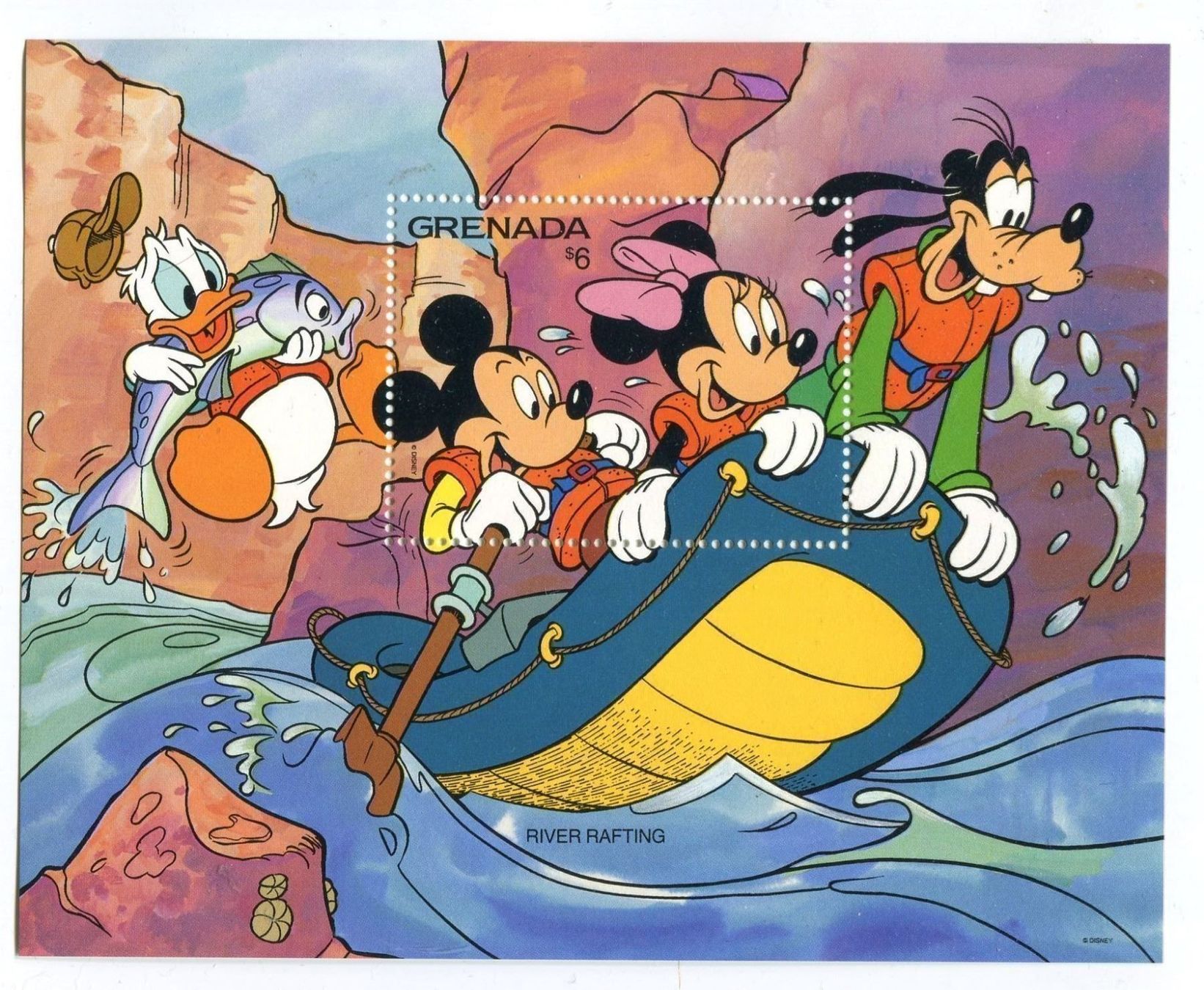 Alle Briefmarken: Block "Walt Disney. Micky Maus". Grenada – Neu und originalverpackt aus Basel von Butsch5