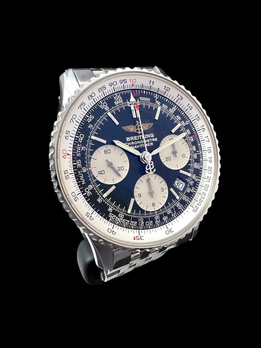 Breitling Orologi: Breitling Navitimer Chrono Automatic 42mm Fullset *U1542 – Usato da Zürich venduto da GalerieInauen 3