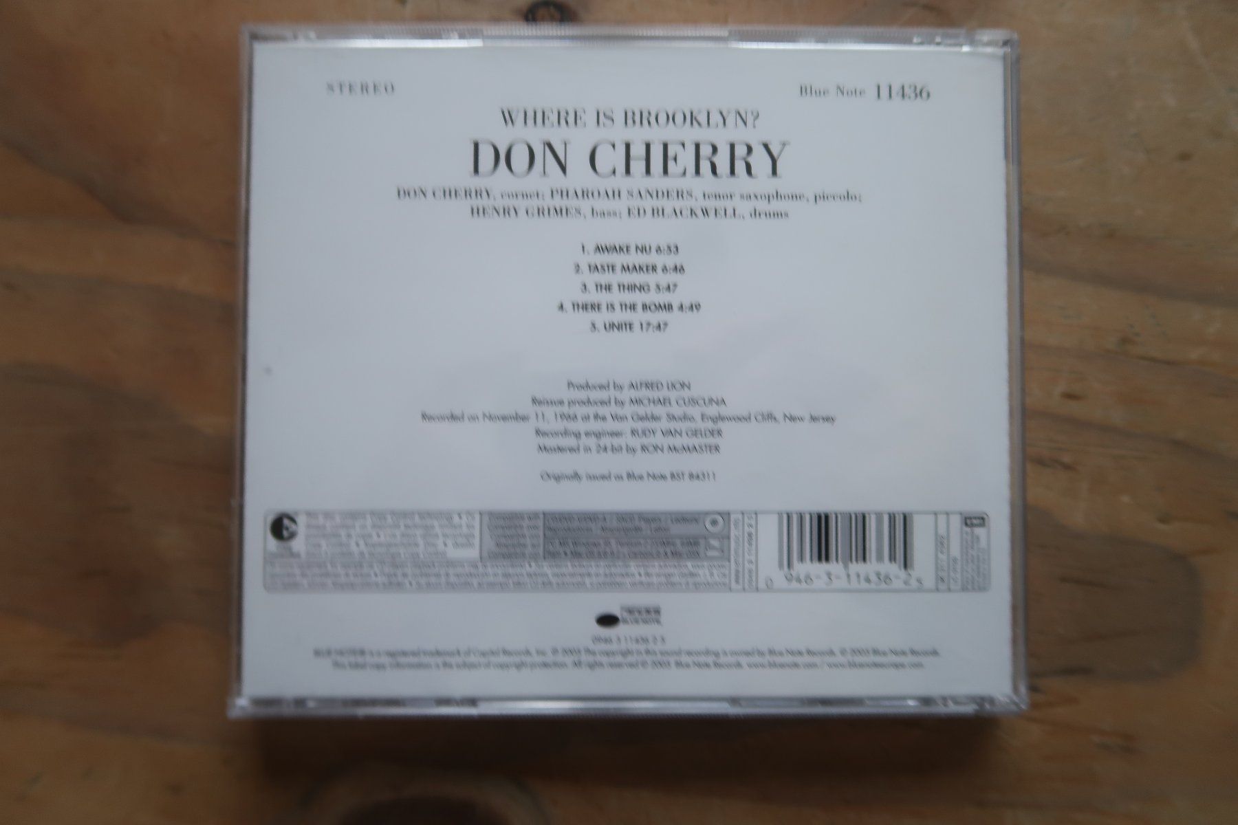 CD: DON CHERRY - WHERE IS BROOKLYN? - CD – Usato da Basel venduto da Patiscat 1