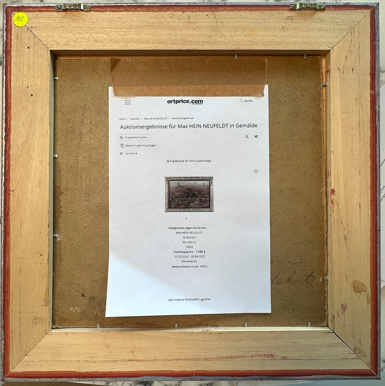 Gemälde: Max Hein-Neufelts - Drei Glücksbringer – Gebraucht aus Basel von Kaffee_und_Kunst 2