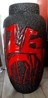Grosse  intakte  Fat  Lava  Vase  -  50-70er?