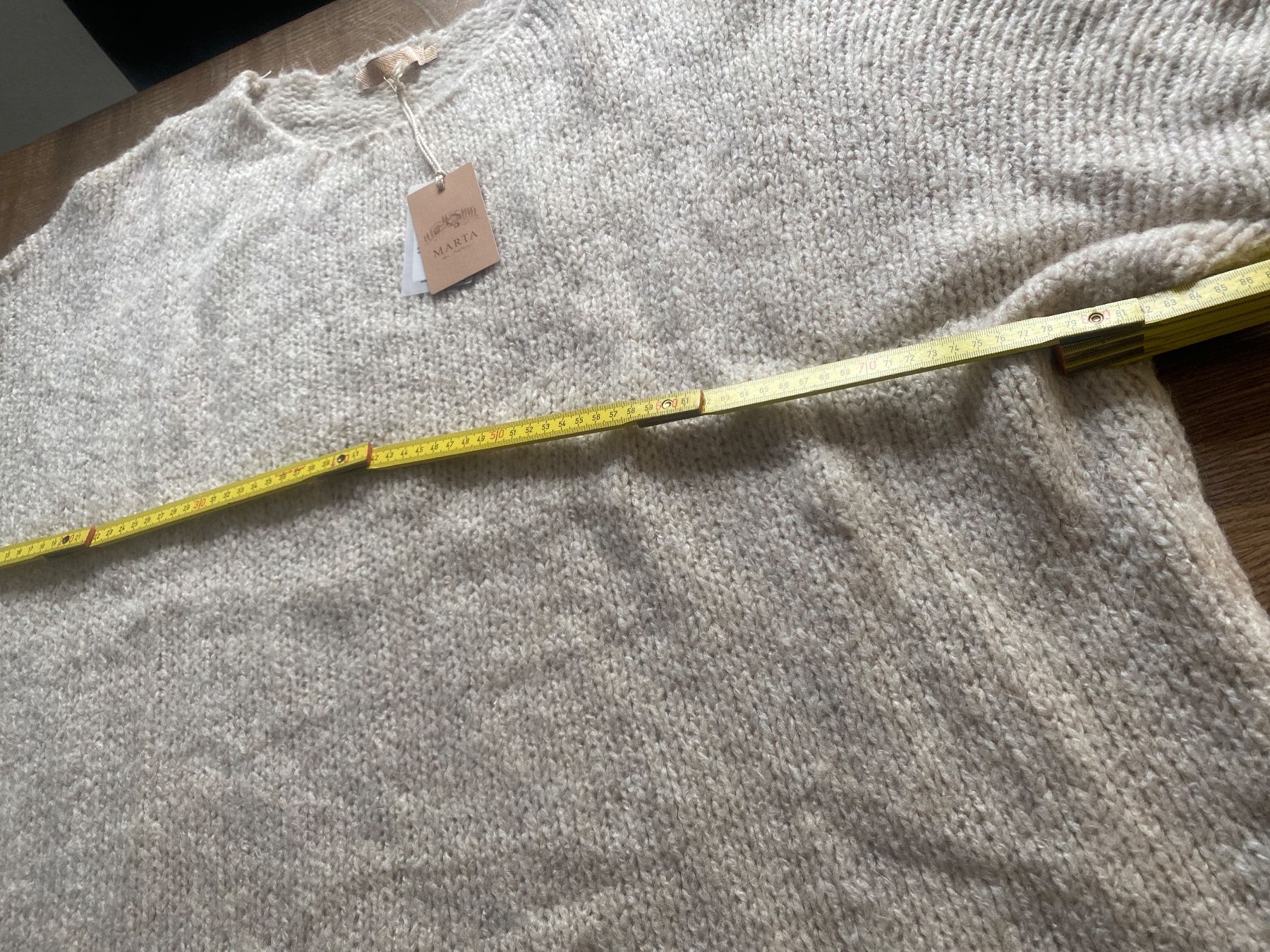 Maglioni & Felpe: MARTA Wollpullover/Pullover Gr.one Size ecrù/beige NEU/OVP – Nuovo e nell'imballaggio originale da Frauenfeld venduto da Boldi46 7