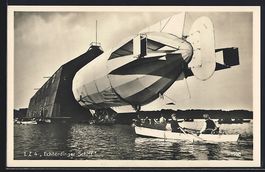 Zeppelin LZ 4 Echterdinger Schiff bei de