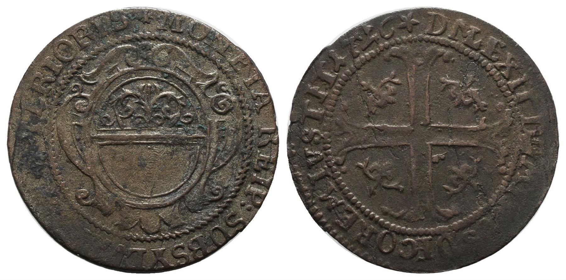 Tutti le monete: Obwalden Halbbatzen 1726  /3773 – Usato da Trimbach venduto da Solothurn1