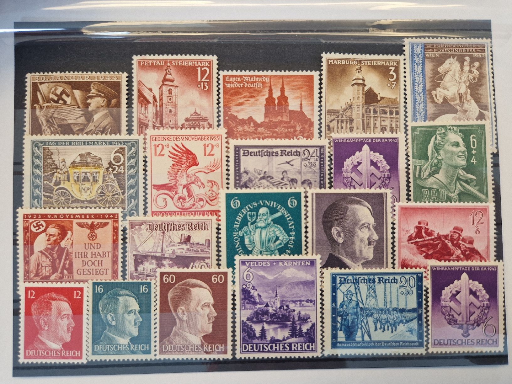 Tutti i francobolli: Deutsches Reich Briefmarken – Nuovo (secondo la descrizione) da St. Gallen venduto da Enrico_SG