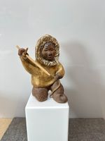 Volkskunst Keramik Guy De Pelteau Eskimo Ton Inuit Skulptur