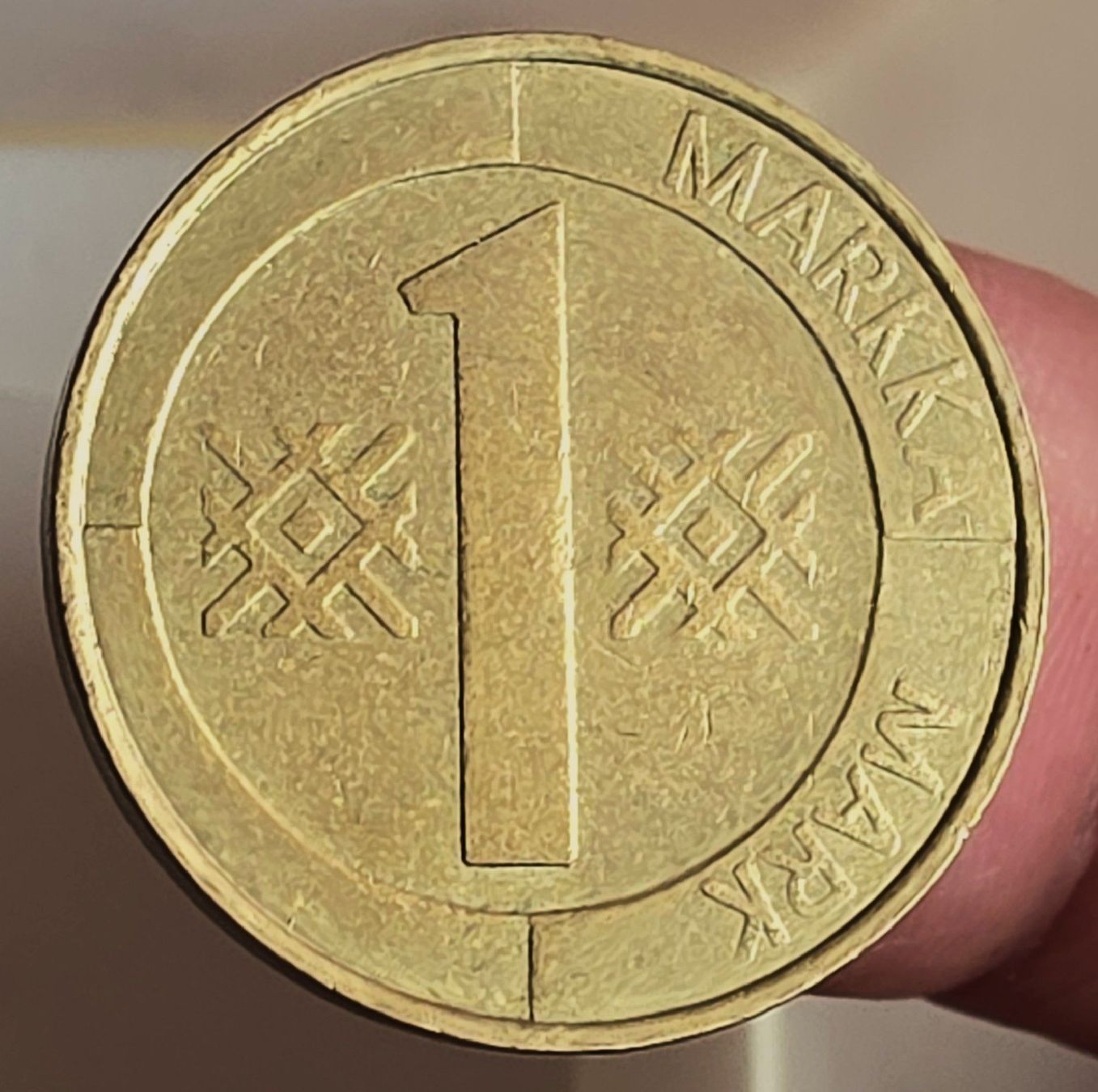 Tutti le monete: FINNLAND 1 MARKKA 1996 – Usato da Winterthur venduto da Creso70 1