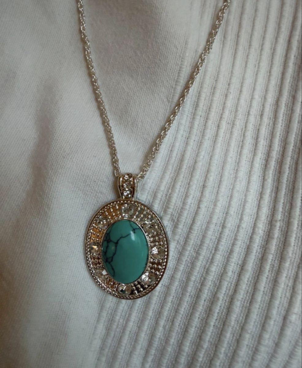 Catenine: Halskette mit Türkis – Nuovo e nell'imballaggio originale da Uster venduto da Monika_OB 9
