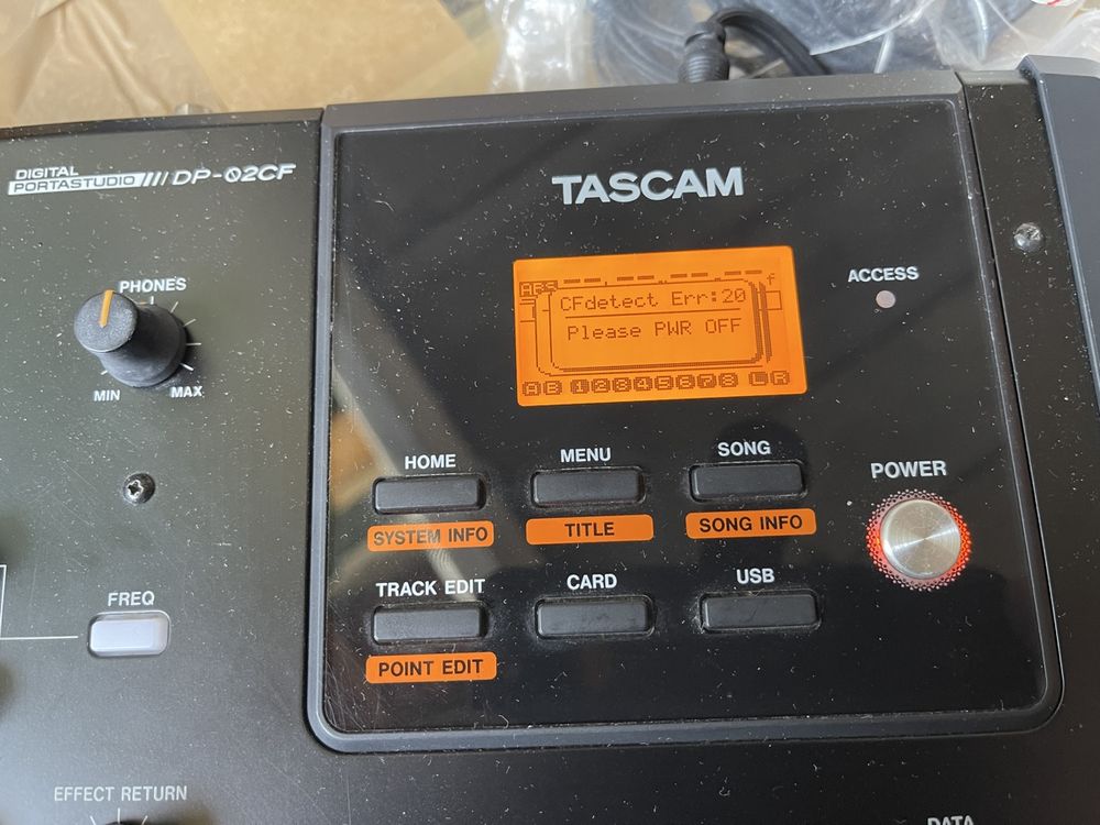 Console di mixaggio: Tascap DP-02CF defekt! Mischpult – Difettoso da Schaffhausen venduto da mariovit 4