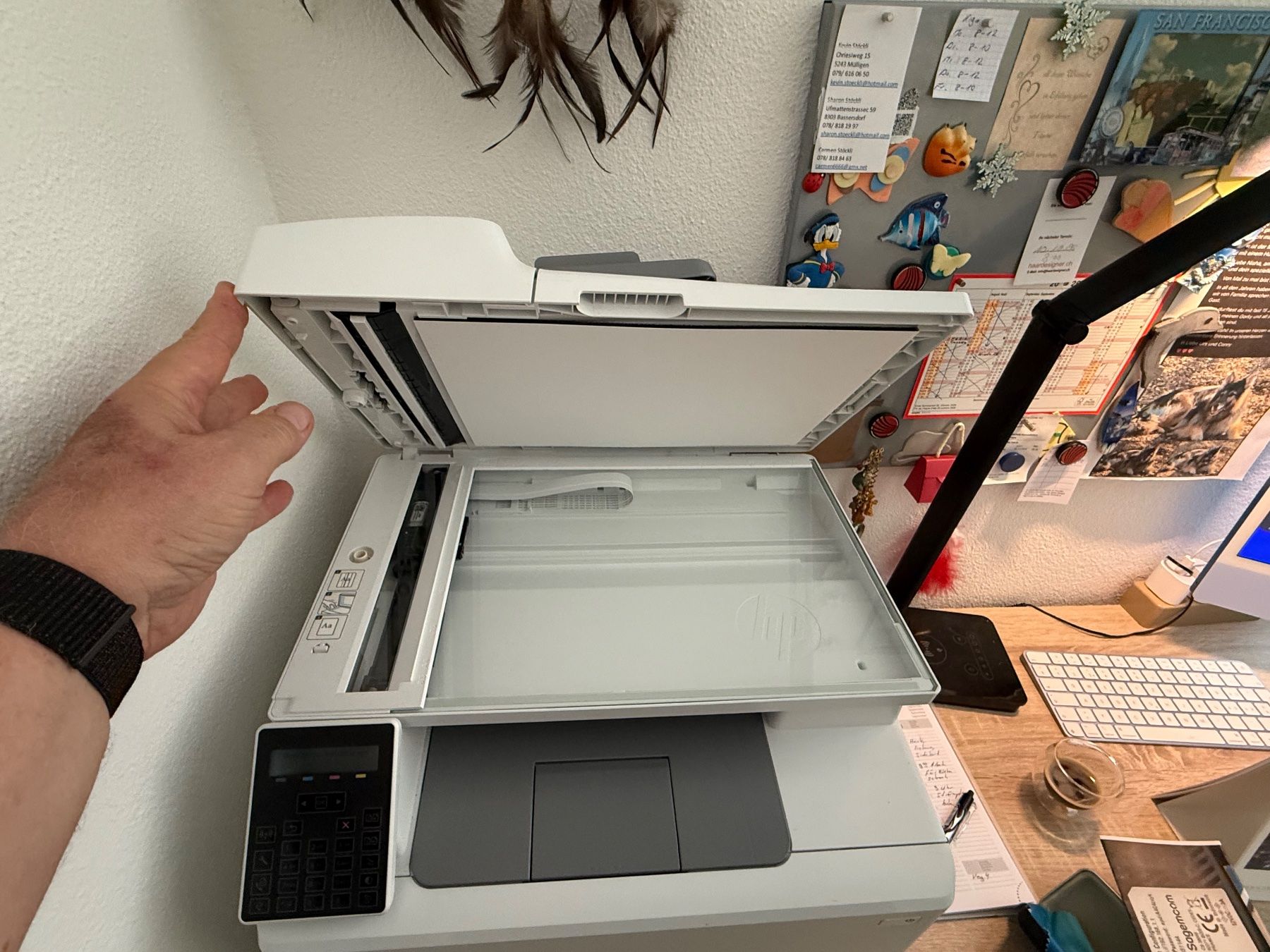Hewlett Packard Stampanti: HP Laser Jet Pro MFP M 183fw – Usato da Bassersdorf venduto da postauto01 2