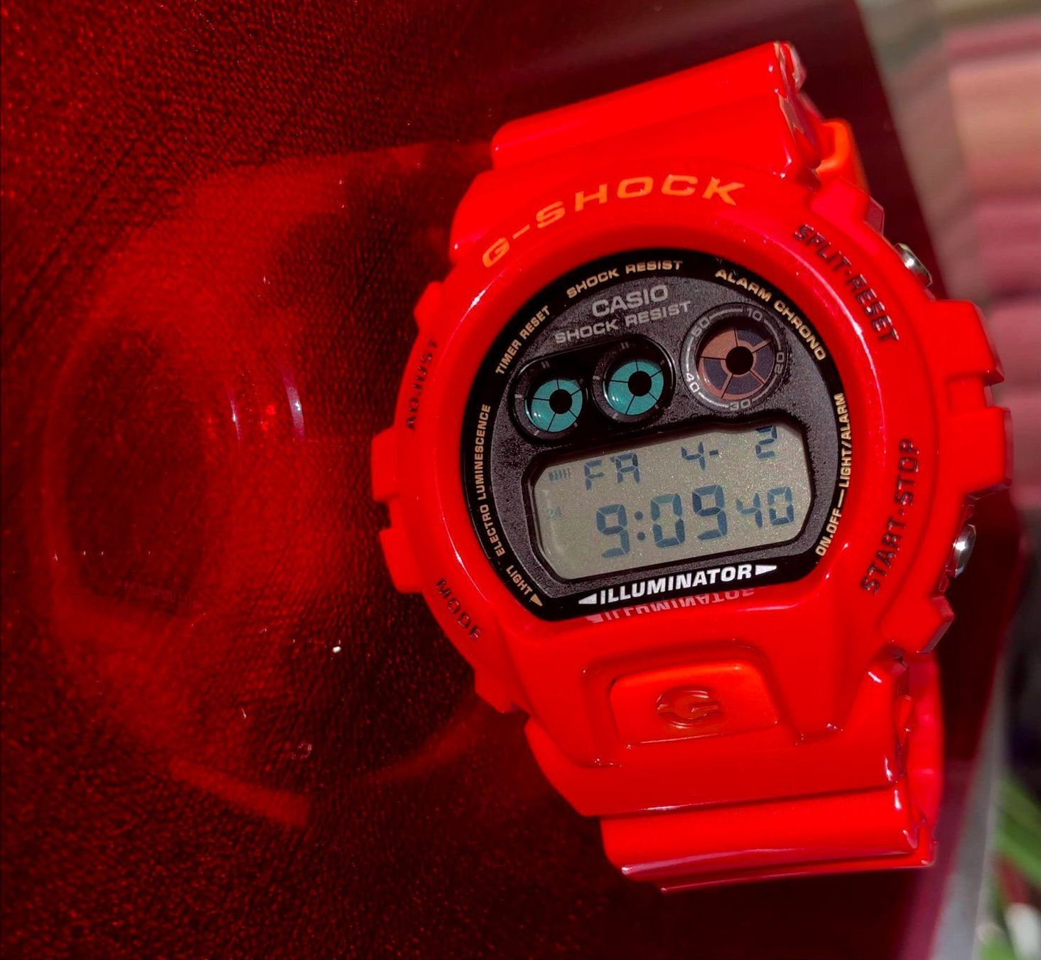 Casio Orologi: Casio G-Shock DW-6900-1VCT Custom – Nuovo (secondo la descrizione) da Romont FR venduto da heinz.ramseyer