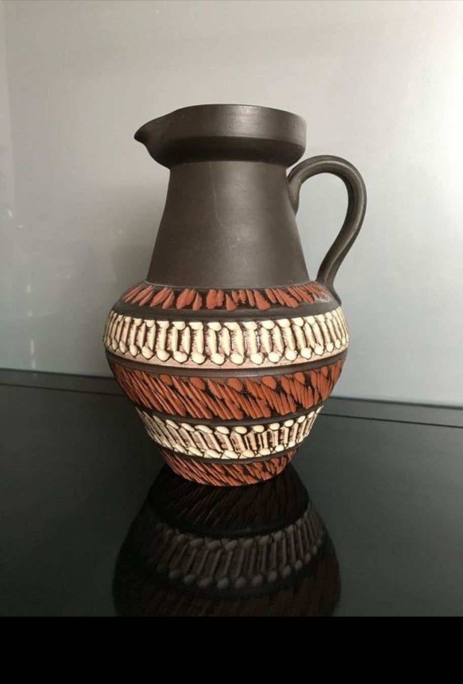 Caraffe: HANDARBEIT TON, VASE / KRUG                          KARAFFE – Usato da Buchs AG venduto da Cuescu 7