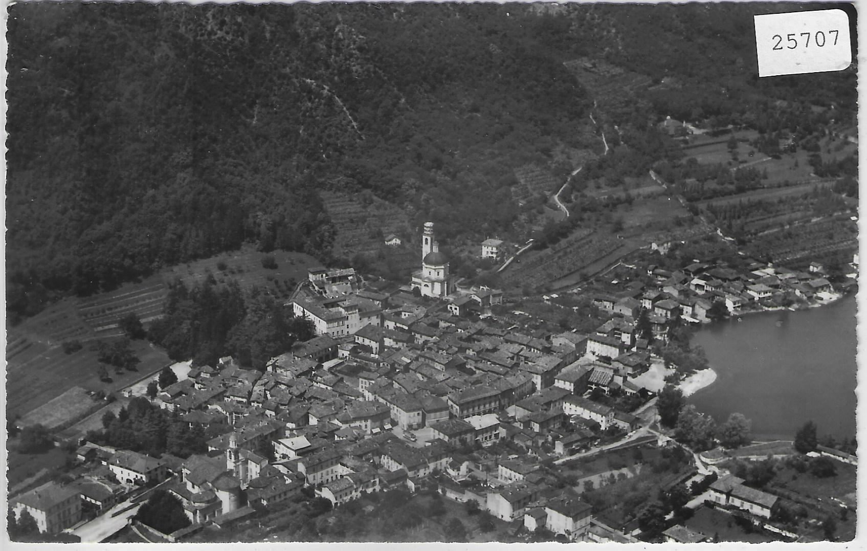 Cartoline postali: Riva San Vitale - Panorama aereo – Usato da Ettingen venduto da Kartenplanet