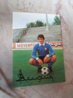 ERICH BURGENER AUTOGRAMM CH NATIONAL GOALI ANTIK RAR