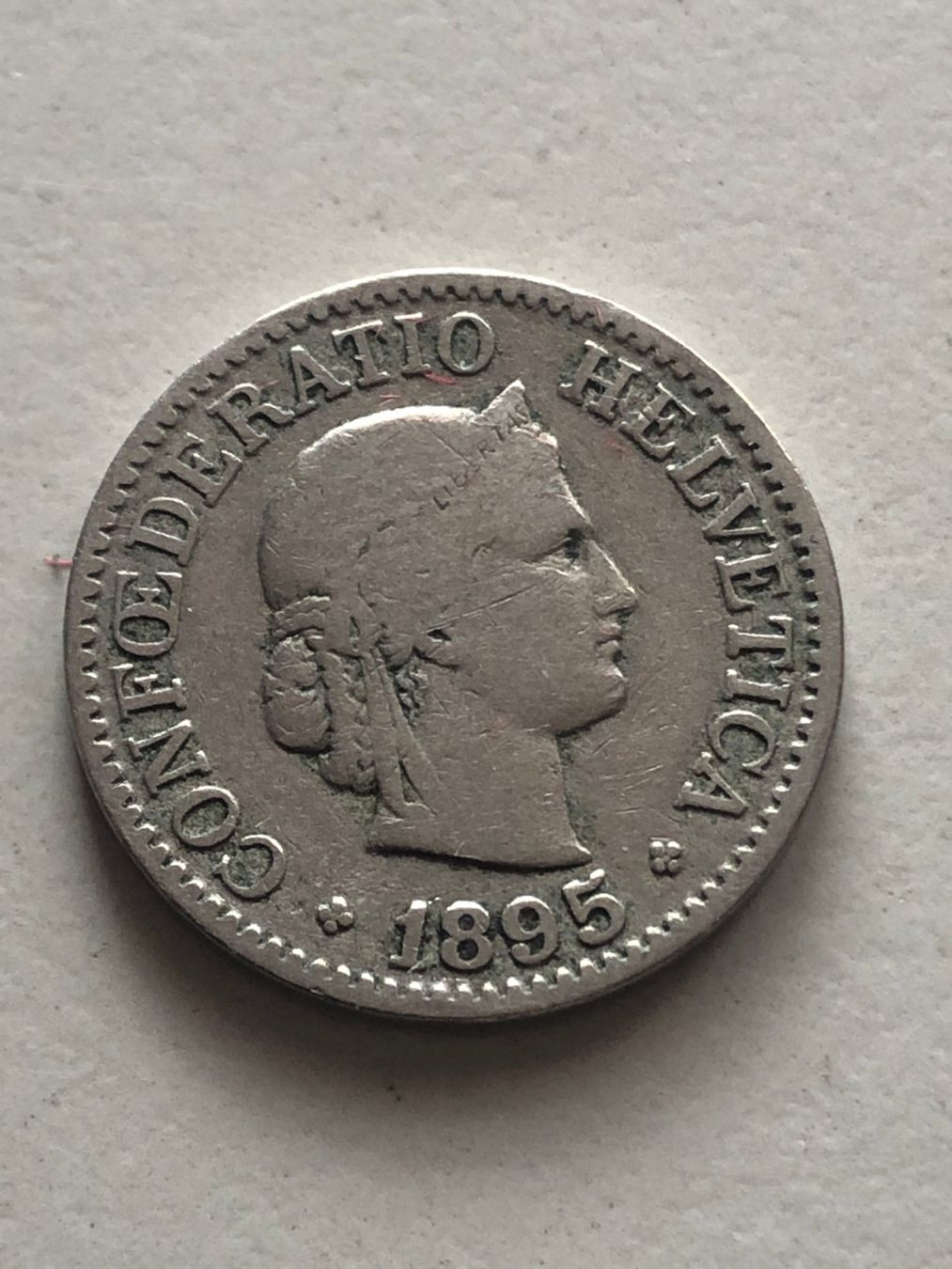 Tutti le monete: 10 Rp. 1895 – Usato da Schötz venduto da Odpa