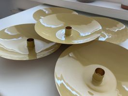 3 bougeoirs diamètre 21.5cm