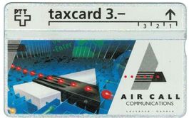 Taxcard 329L_14929 Air Call Lausanne ungebraucht