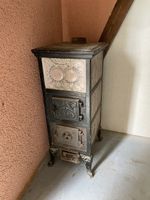Antiker Kachelofen Jugendstil Gusseisen gebraucht