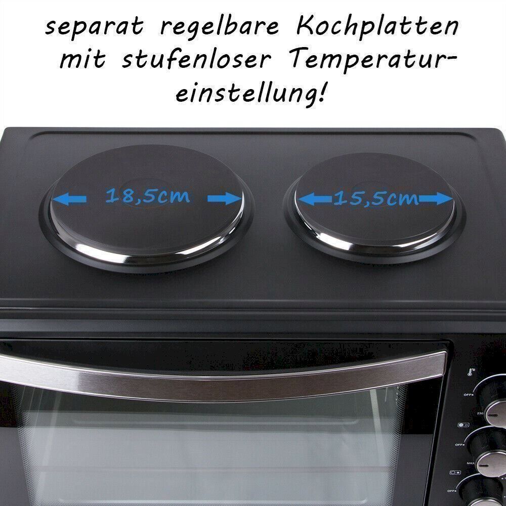 Backöfen: TZS First Austria 45L Mini-Backofen – Neu und originalverpackt aus Bottighofen von zaap 2