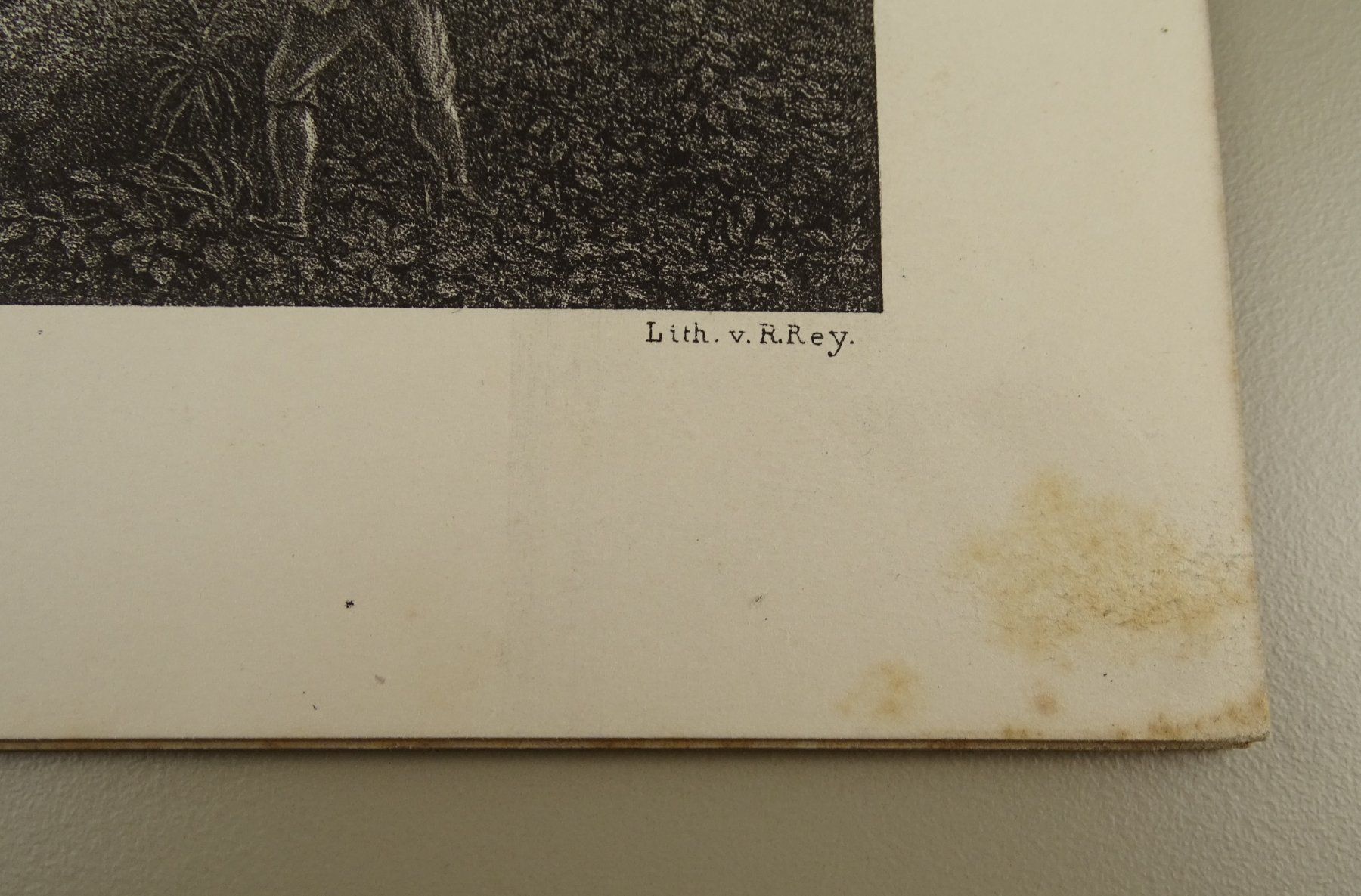 Incisioni: WEININGEN, ZÜRICH, LITHOGRAPHIE 1875 – Usato da Grüningen venduto da Kartensammler 3