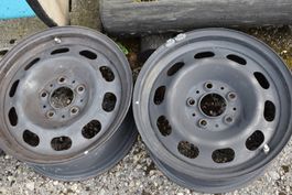 4 Jantes acier BMW   7J x 16