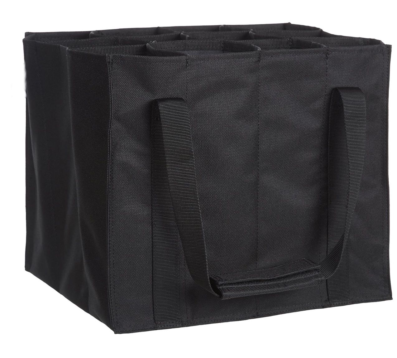 Taschen: Flaschentasche, 12 Fächer, 0.75 l Flaschen, Schwarz – Neu und originalverpackt aus Bülach von StoreInShop.com 2