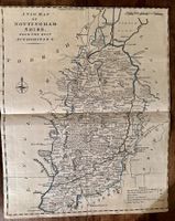 John Lodge: A New Map of Nottingham-Shire 1782-90