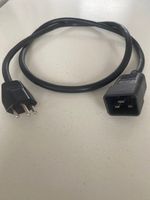 Netzkabel Stromkabel CH Stecker auf Kaltgerätestecker, Top!