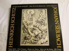 Disque Vinyle Heinrich Schütz & J.S.Bach