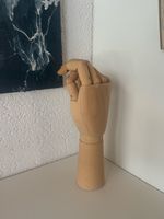 Holz Hand Modellierskulptur Gelenk Handgelenk Guter Zustand