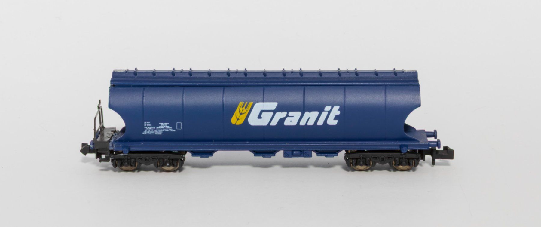 Modellini di ferrovie: Artrain Getreidewagen Upps "Granit" – Usato da Thun venduto da Irreriwan 1