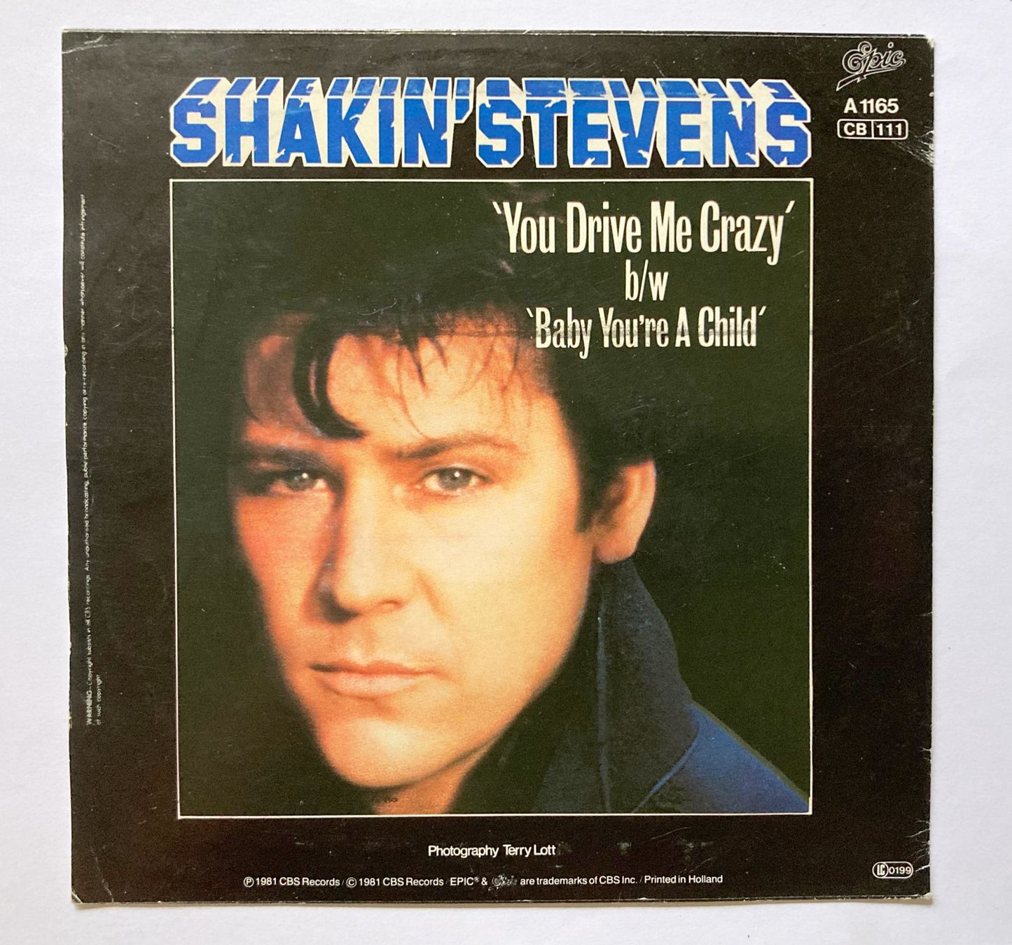 Schallplatten: SHAKIN' STEVENS - YOU DRIVE ME CRAZY – Gebraucht aus Bottens von hotter-than-hell 1