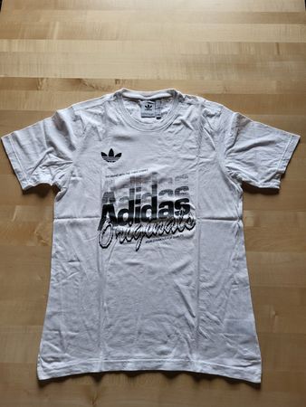 weisses adidas T-Shirt, Grösse M