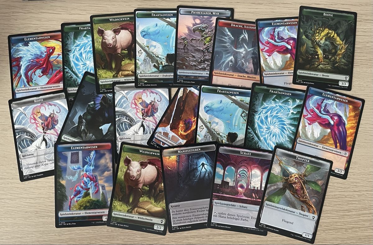 Cartoline: Magic the Gathering Tokens 20 Stück – Nuovo (secondo la descrizione) da Schlieren venduto da mas_l7wp