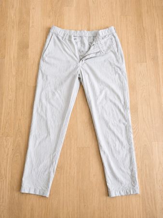 Uniqlo Herren Hose Beige / Off-White – Grösse L – Casual 