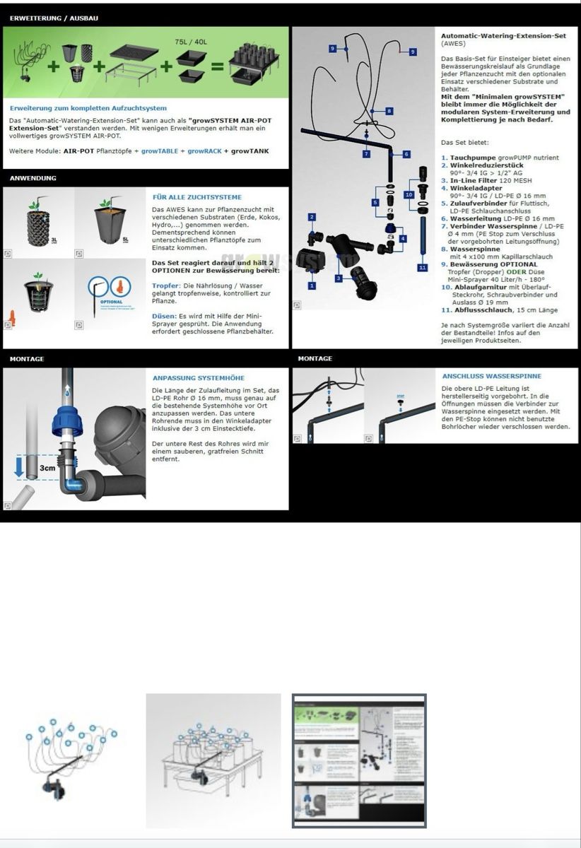 Tubi & Tubi flessibili: Green Line System, automatisches Bewässerungssystem – Nuovo (secondo la descrizione) da Arisdorf venduto da wha_2ht8 2