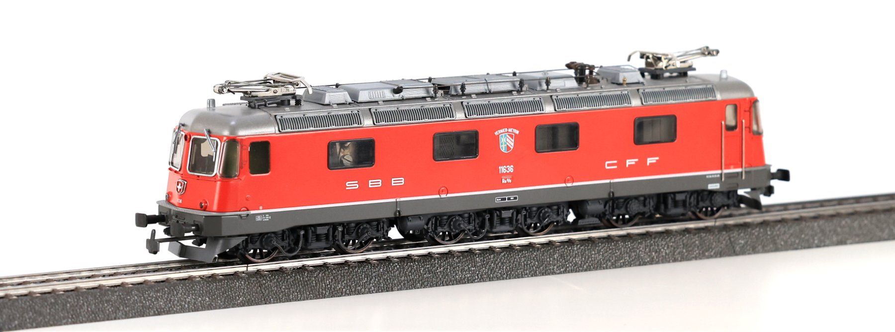 Hag Modellini di ferrovie: 097.04 Re 6/6 der SBB, DC-Analog – Nuovo (secondo la descrizione) da Gisikon venduto da GIS-MO 4