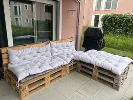 Paletten Kissen + Paletten
