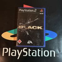 Black für Sony PlayStation 2 PS2 