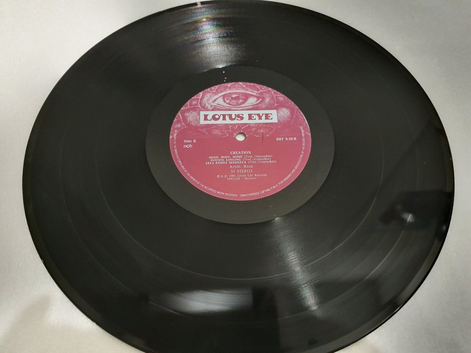 Schallplatten: Rasa – Creation (LP, Rock, Jazz) – Gebraucht aus Uster von Vinyl-Leidenschaft 4