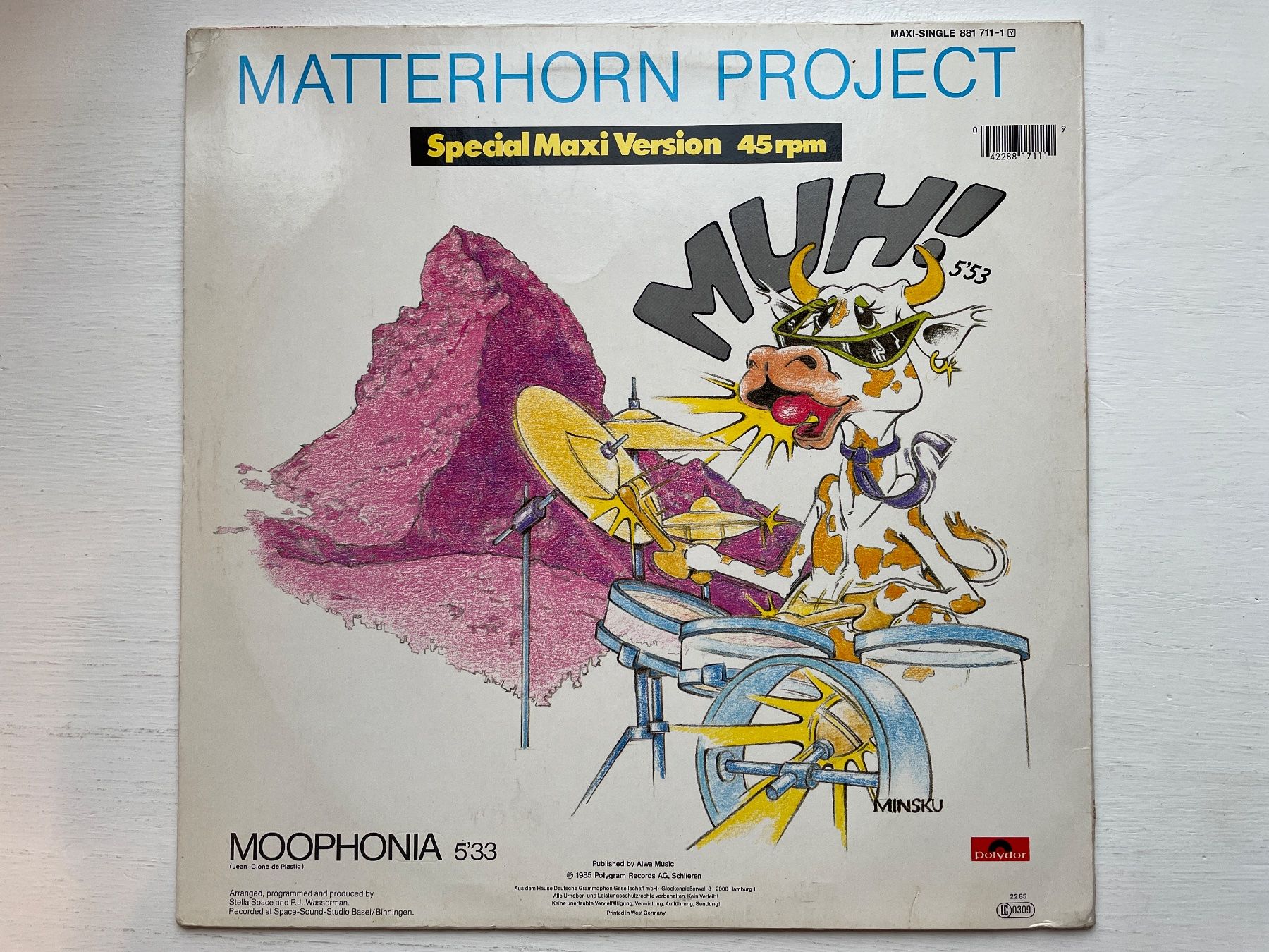 Schallplatten: Matterhorn Project - Muh! - 12" Maxi, 1985 – Gebraucht aus Zürich von Andy_t71 1