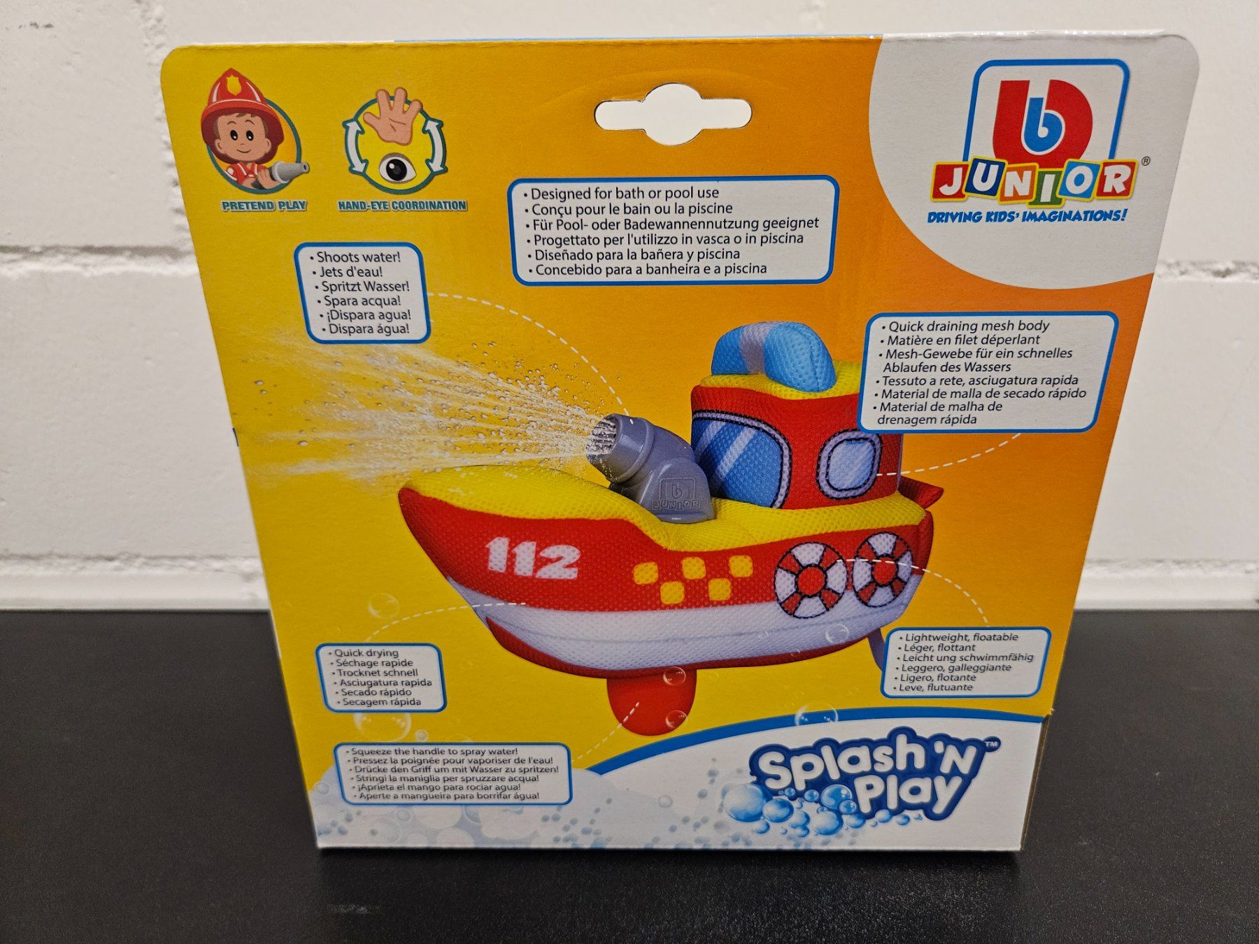 Giocattoli: Neu - bbjunior - Wasserspass Feuerwehr – Nuovo e nell'imballaggio originale da Dagmersellen venduto da Jarsetz_Restposten 2