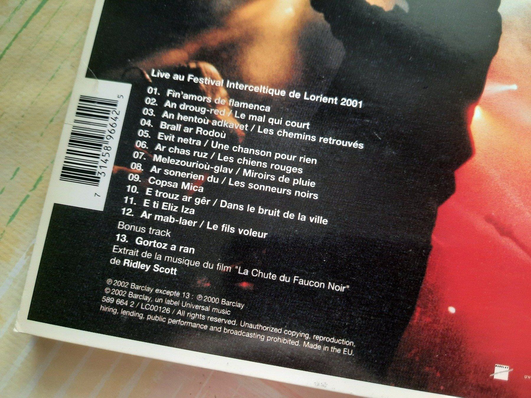 CDs: CD Denez Prigent - Live Holl a gevret – D'occasion à Pully par bro_n52j 2