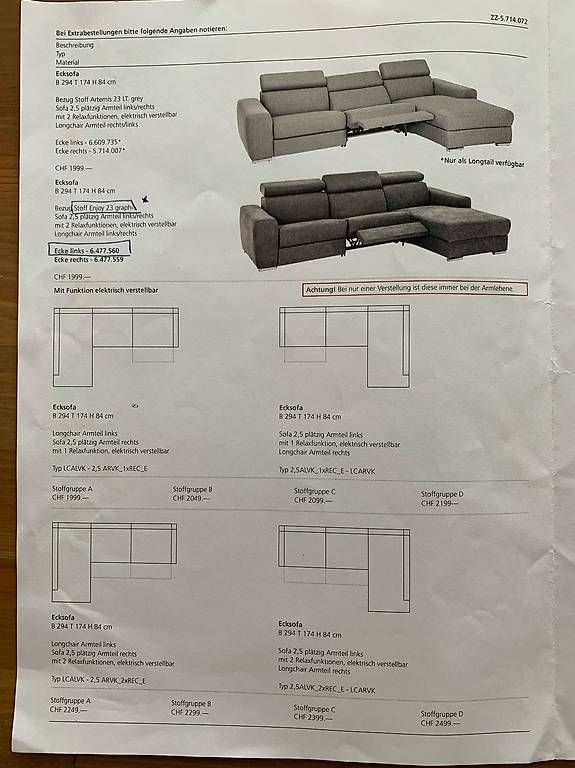 Livique Divani: Ecksofa – Usato da Schlieren venduto da gergir 3