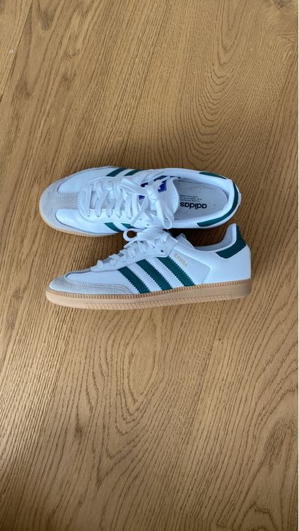 Adidas Samba, Grsse 38, Top Zustand, grn/weiss Sneaker (Neu (gemss  Beschreibung)) in Gossau SG fr CHF 90  mit Lieferung auf Ricardo kaufen